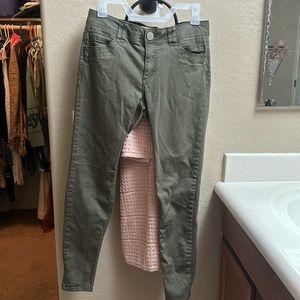 Democracy army green jeans